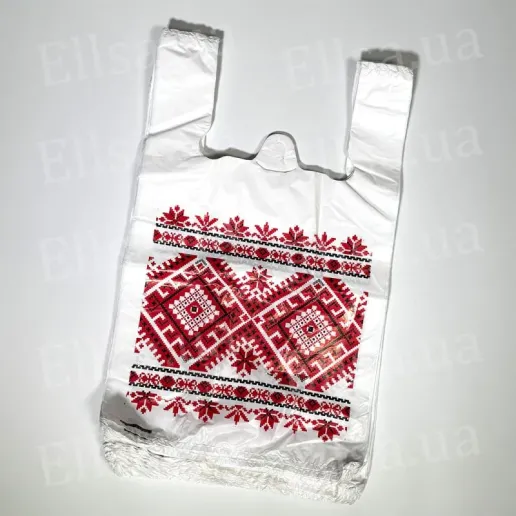 Пакет майка Вишиванка 30х50см