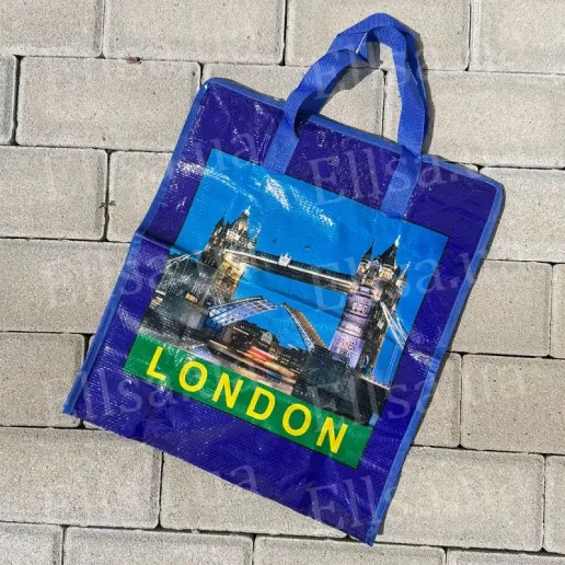 Tall lacquered bag No.1 35x40 with lock