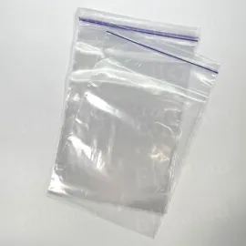 Пакет струна з zip замком фіолетовим 20х30см 100шт