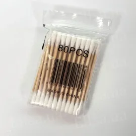 Cotton swabs wooden 80pcs