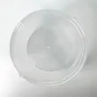 Plastic bucket with lid 2,3 l transparent