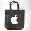 Сумка тканинна Еко 32х27 чорна з замком Apple