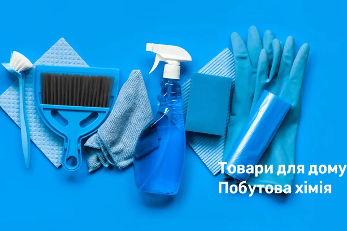 Які засоби для дому найнеобхідніші?